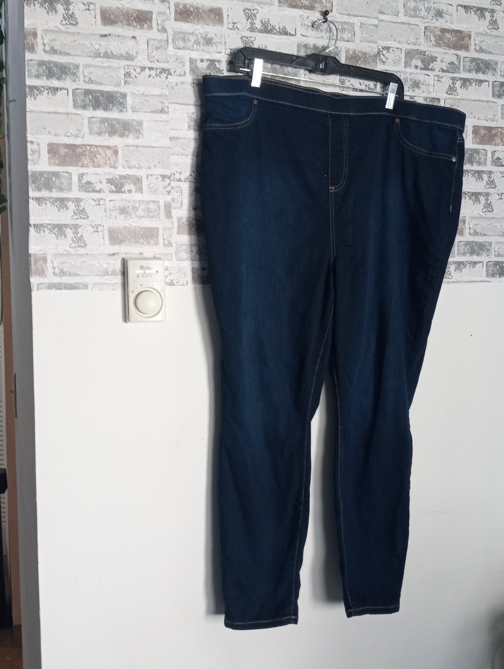 Plus Size Women’s Dark Blue Skinny Jeans